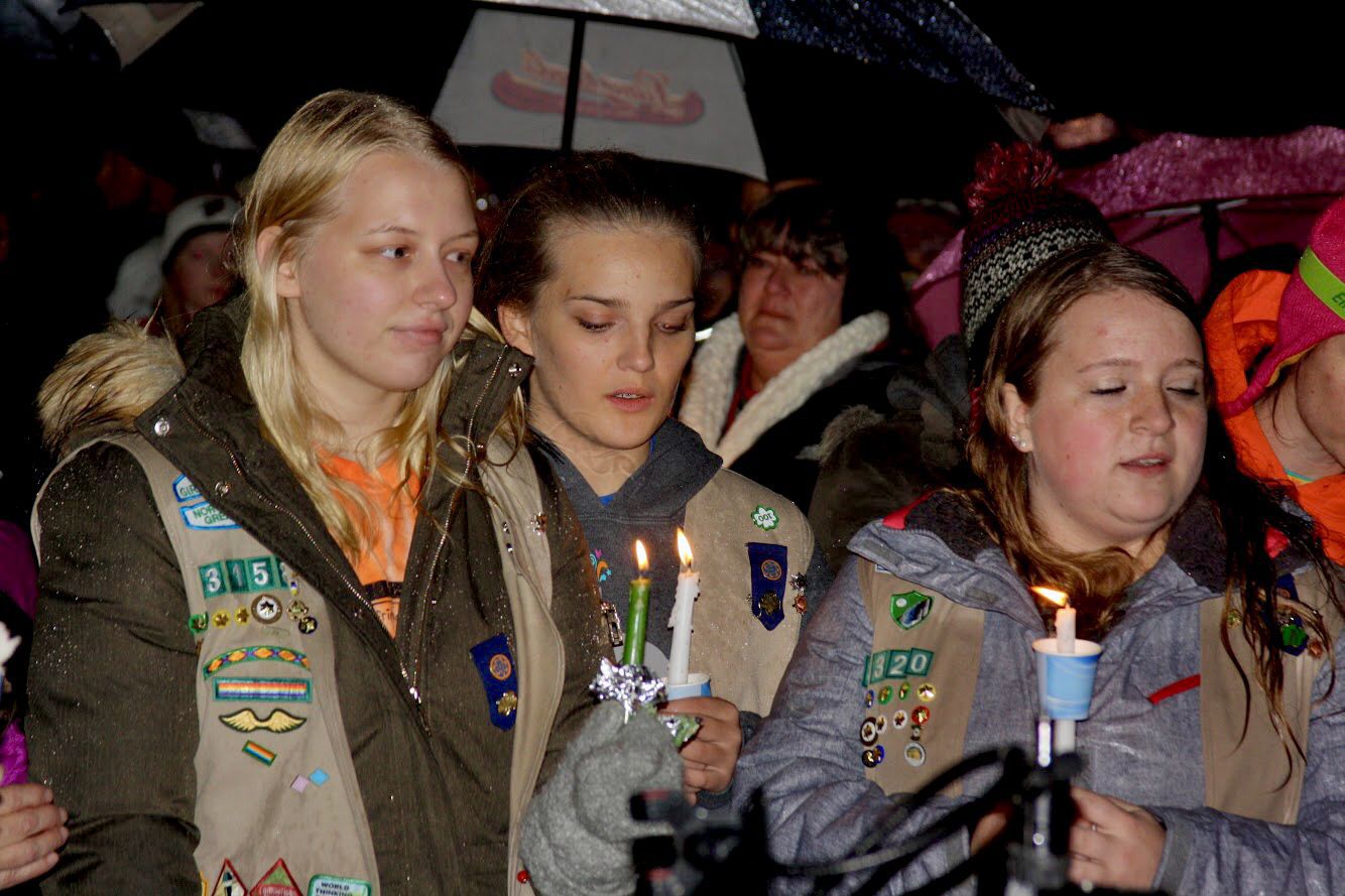 Candlelight vigil